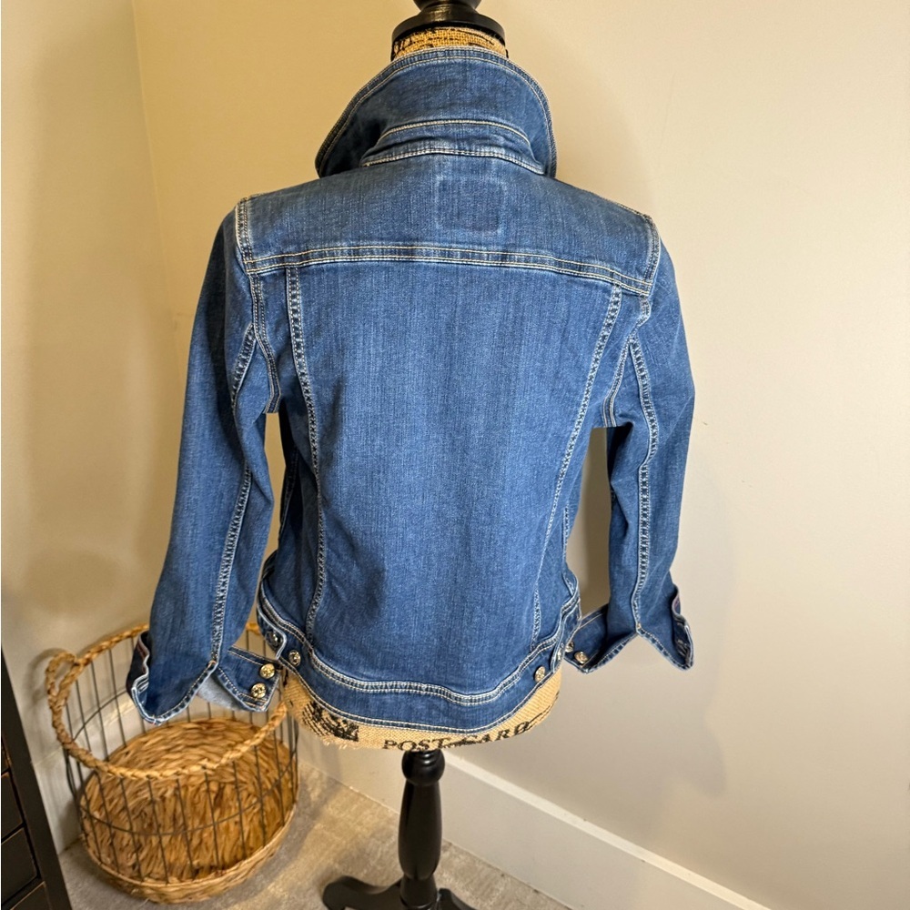 kate spade Medium Blue Denim Jacket - Picture 4 of 7